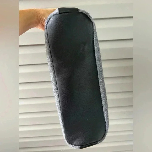 ASOS Gray felt large slouch tote bag - Picture 8 of 12